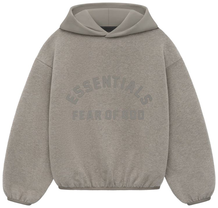 Fear of God Essentials Kids Hoodie DustHeather Grey