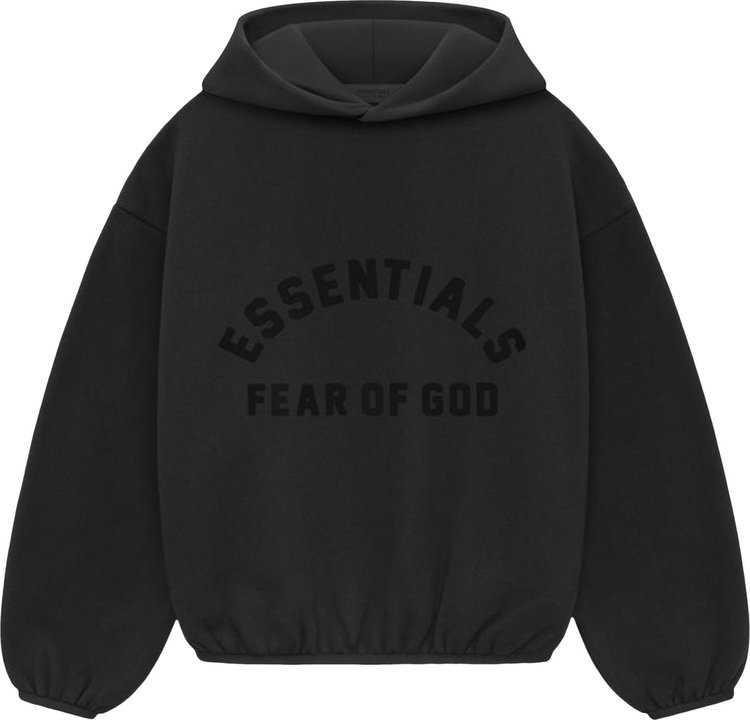 Fear of God Essentials Kids Hoodie Black