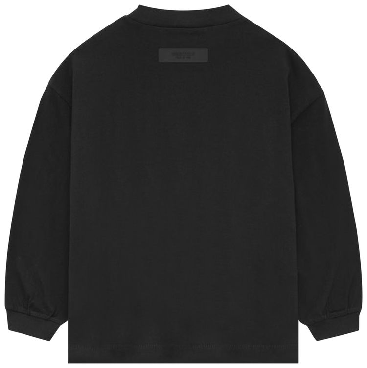 Fear of God Essentials Kids Long Sleeve Tee Black