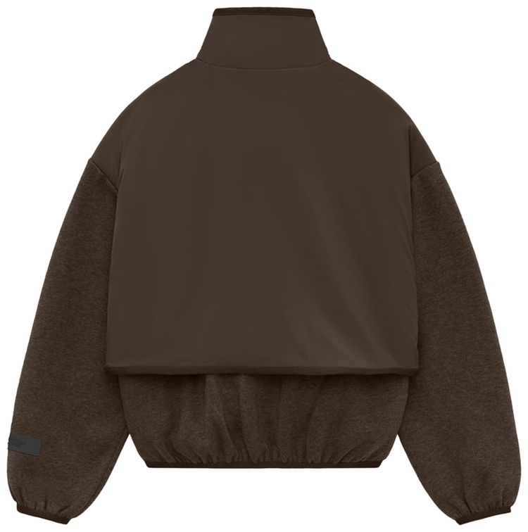 Fear of God Essentials Kids Mockneck WoodHeather Wood