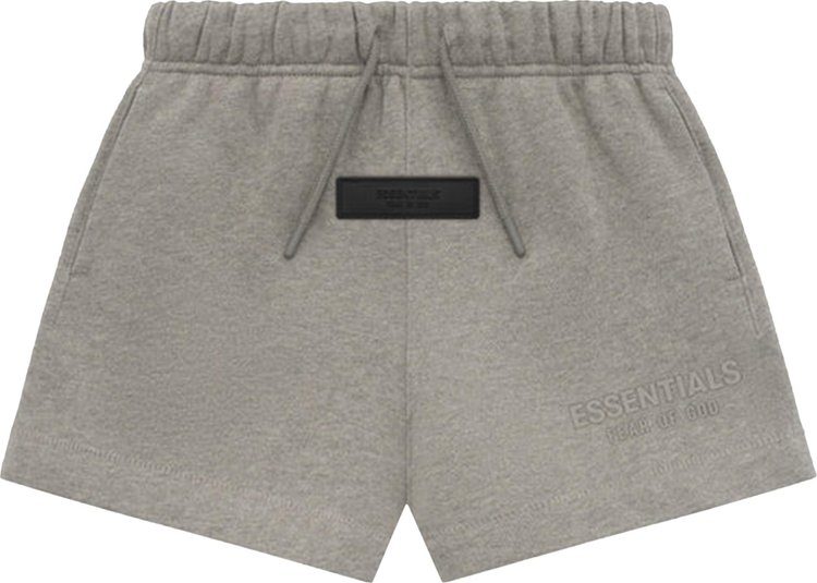 Fear of God Essentials Kids Sweatshort Heather Grey