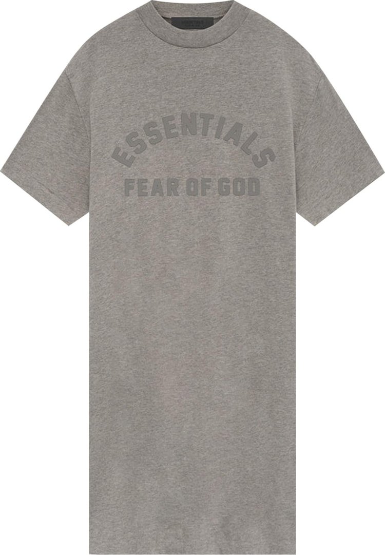 Fear of God Essentials 34 Sleeve Dress Heather Grey