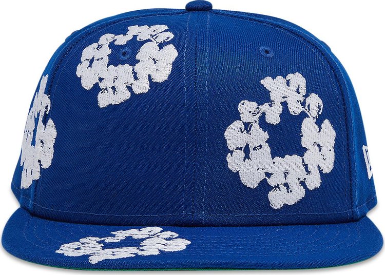 Denim Tears x New Era Cotton Wreath 5950 Royal Blue