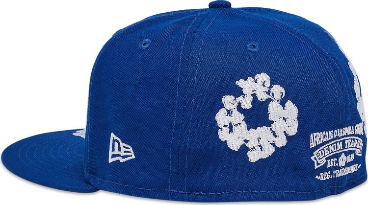 Denim Tears x New Era Cotton Wreath 5950 Royal Blue