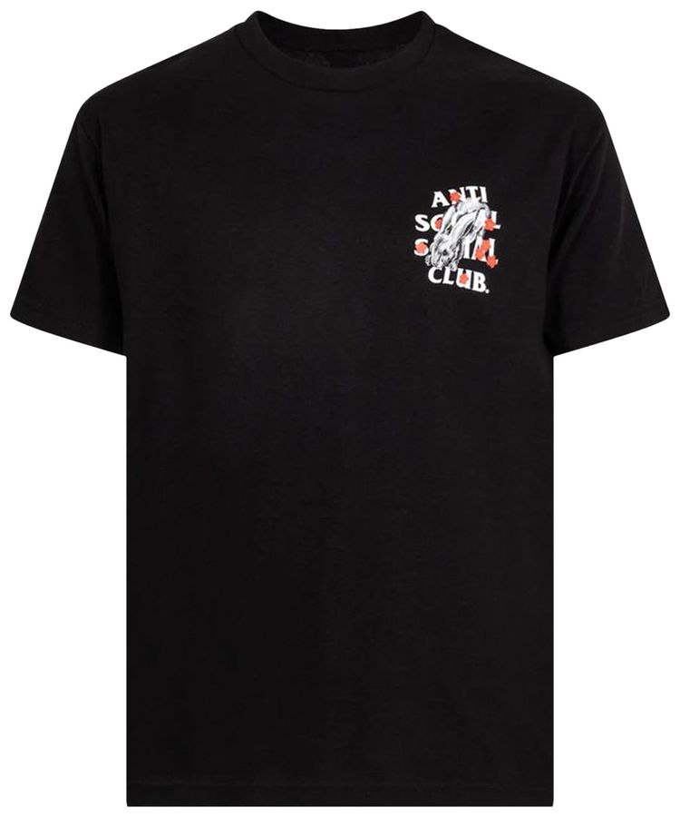 Anti Social Social Club Year Of The Rabbit Tee Black