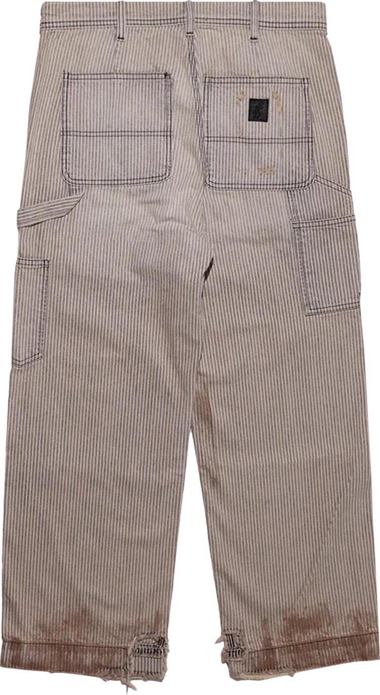 Enfants Riches Deprimes Paint Pants Shuji Version Hickory Stripe