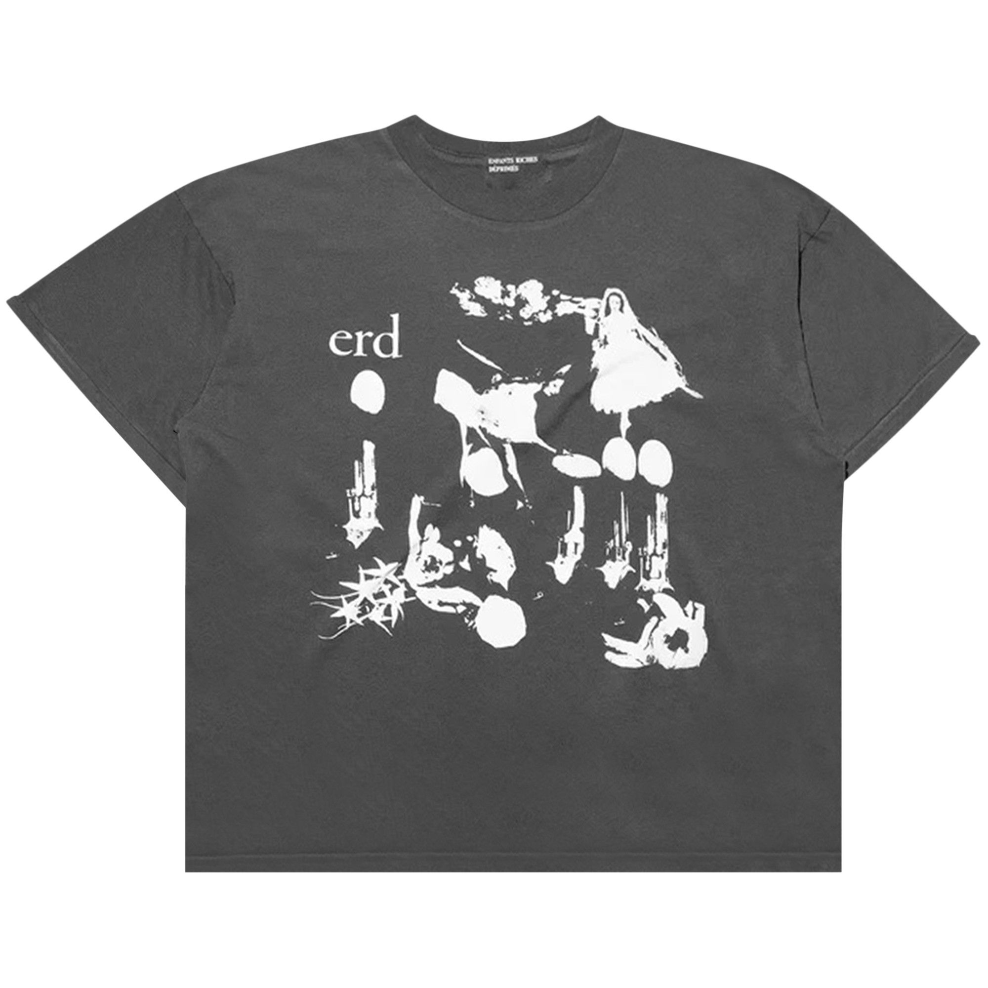 Buy Enfants Riches Déprimés Cellophane T-Shirt 'Faded Black' - 010