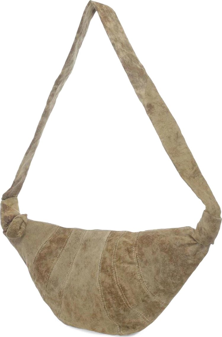 Lemaire Medium Croissant Bag Acid Snow Bronze