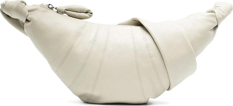 Lemaire Soft Grain Small Croissant Bag Light Sage