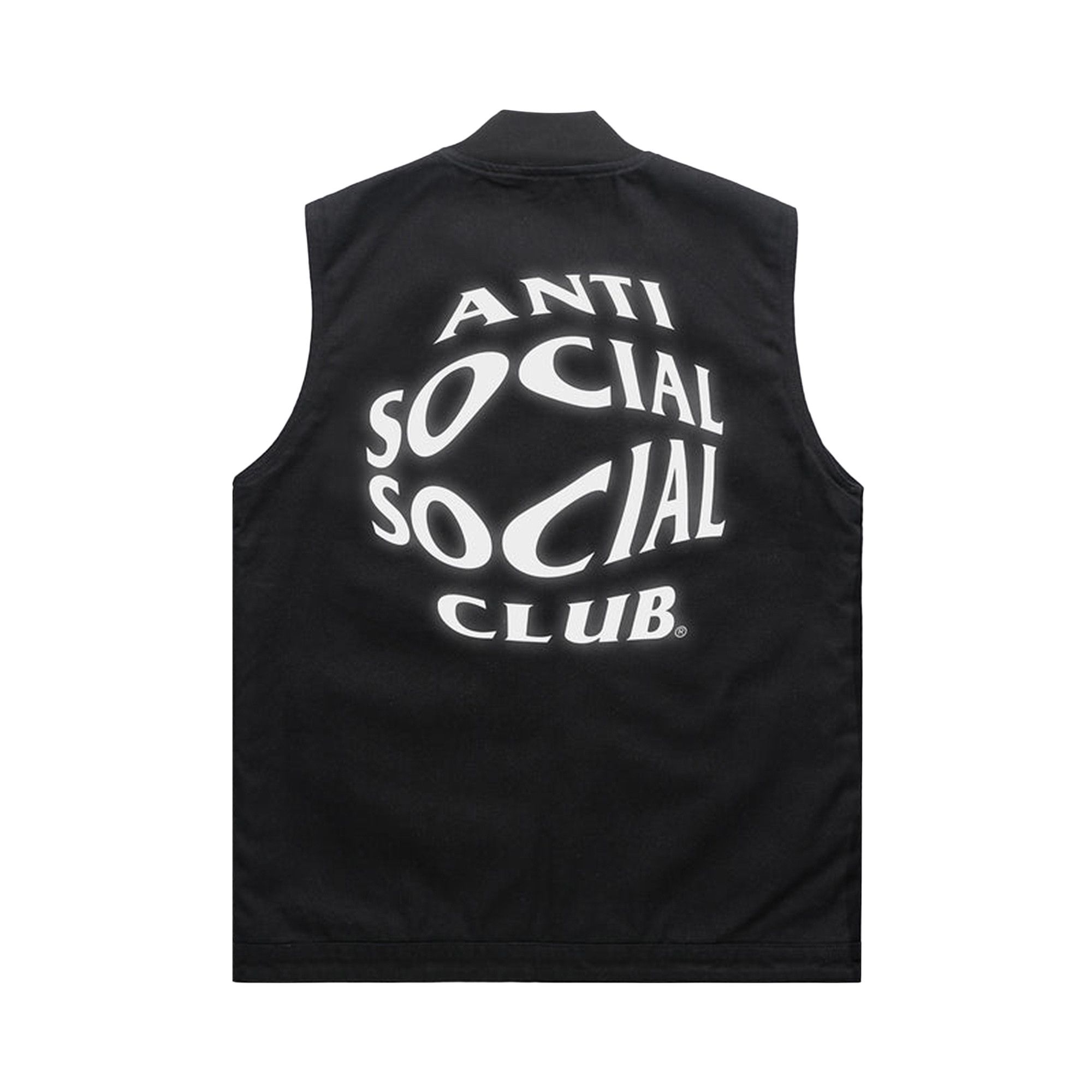 Buy Anti Social Social Club Sleepless Vest 'Black' - 0657
