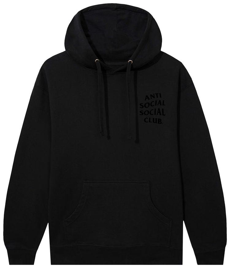 Anti Social Social Club Big Kkotch Hoodie Black