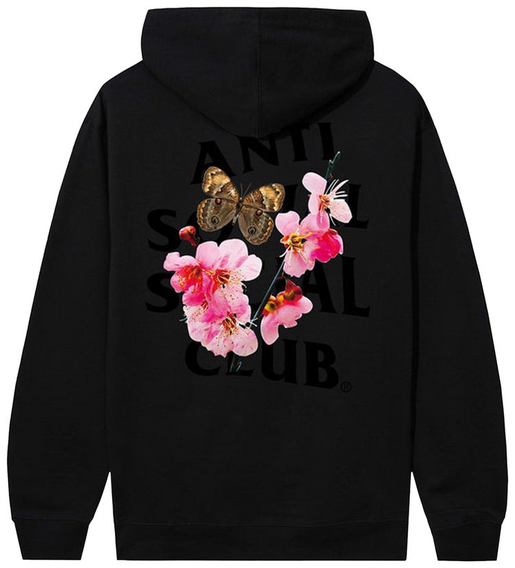 Anti Social Social Club Big Kkotch Hoodie Black