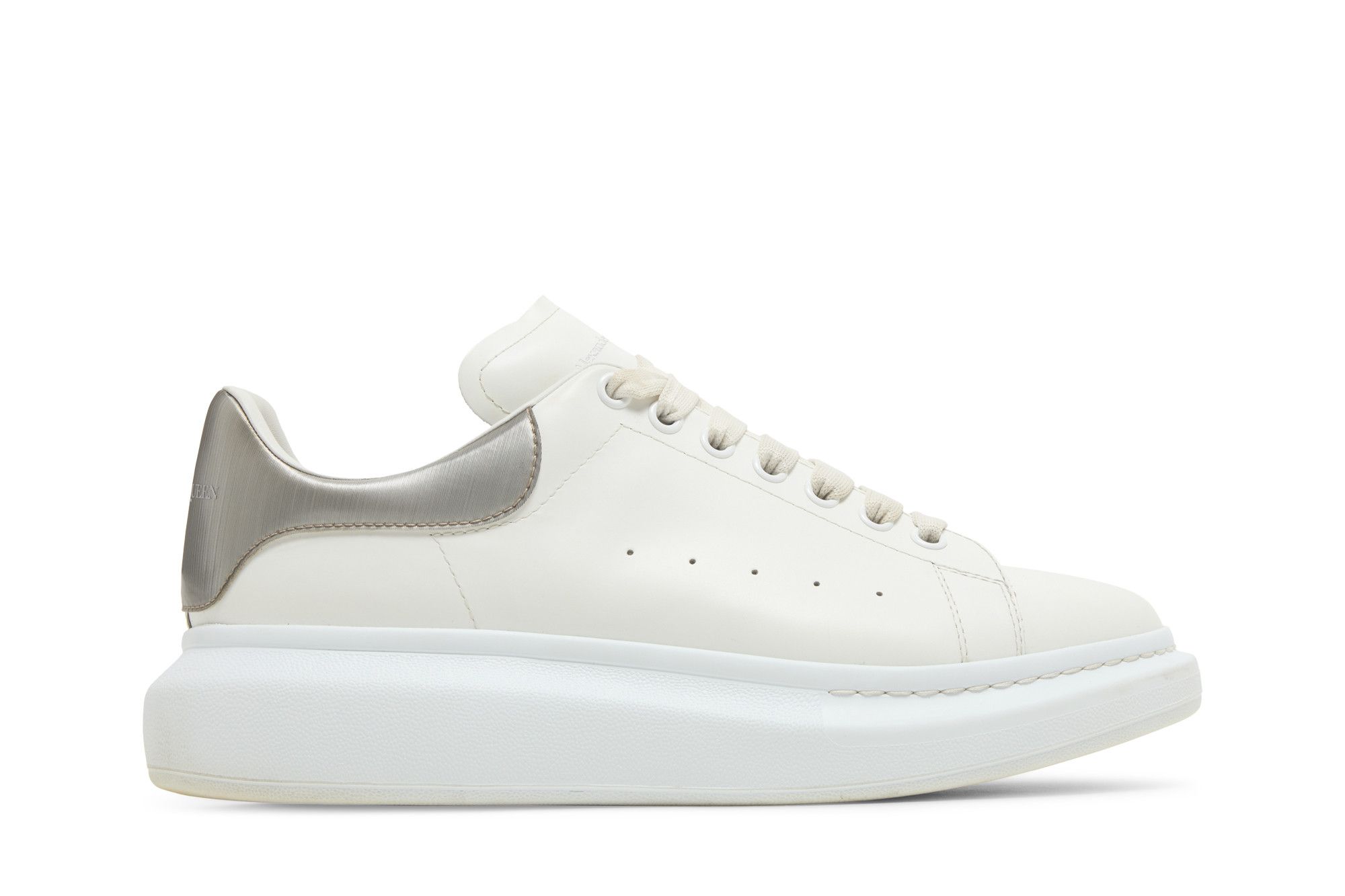 Buy Alexander McQueen Oversized Sneaker 'White Metallic
