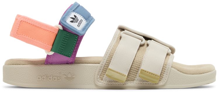 Adidas Adilette Sandal 40 Beige Tone Aluminium