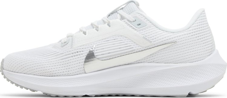 Wmns Air Zoom Pegasus 40 White Metallic Silver