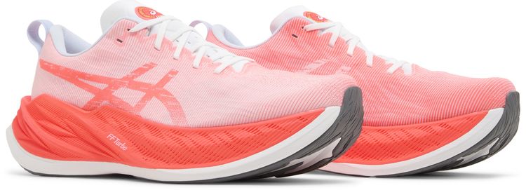 Asics Superblast White Sunrise Red