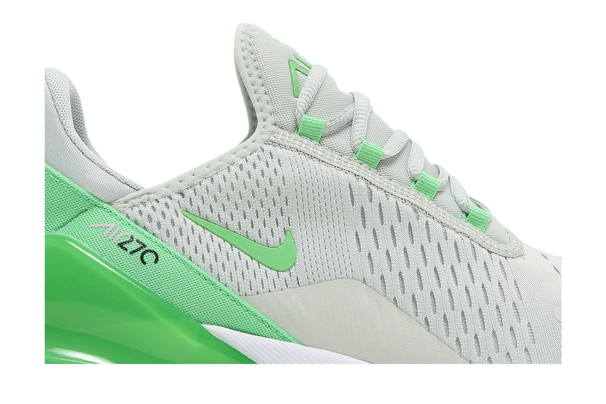 Size 10.0 Air Max 270 Light Silver Green Shock