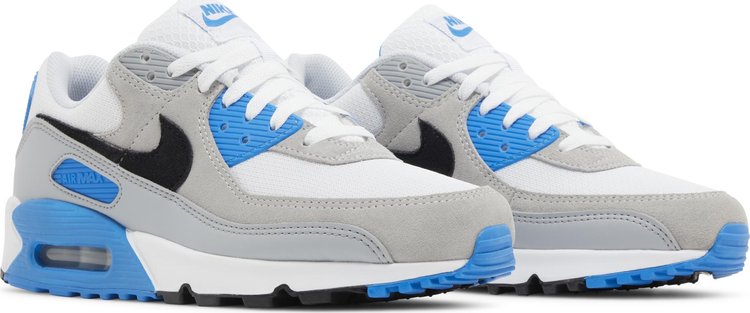 Air Max 90 Pure Platinum Photo Blue