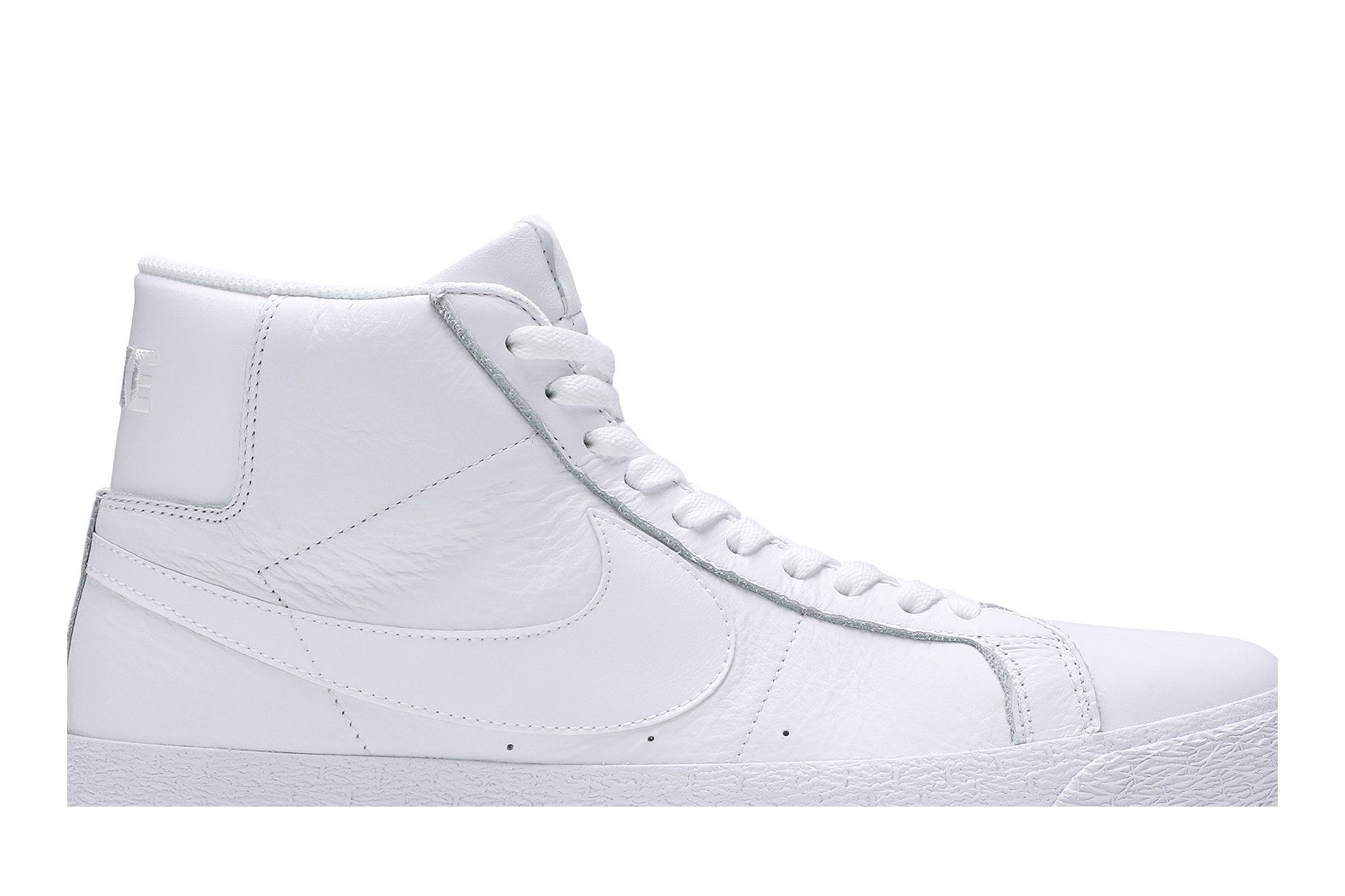 Triple white nike blazer on sale