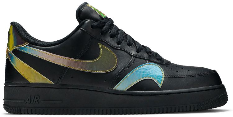 Nike Air Force 1 Low Misplaced Swoosh   Black