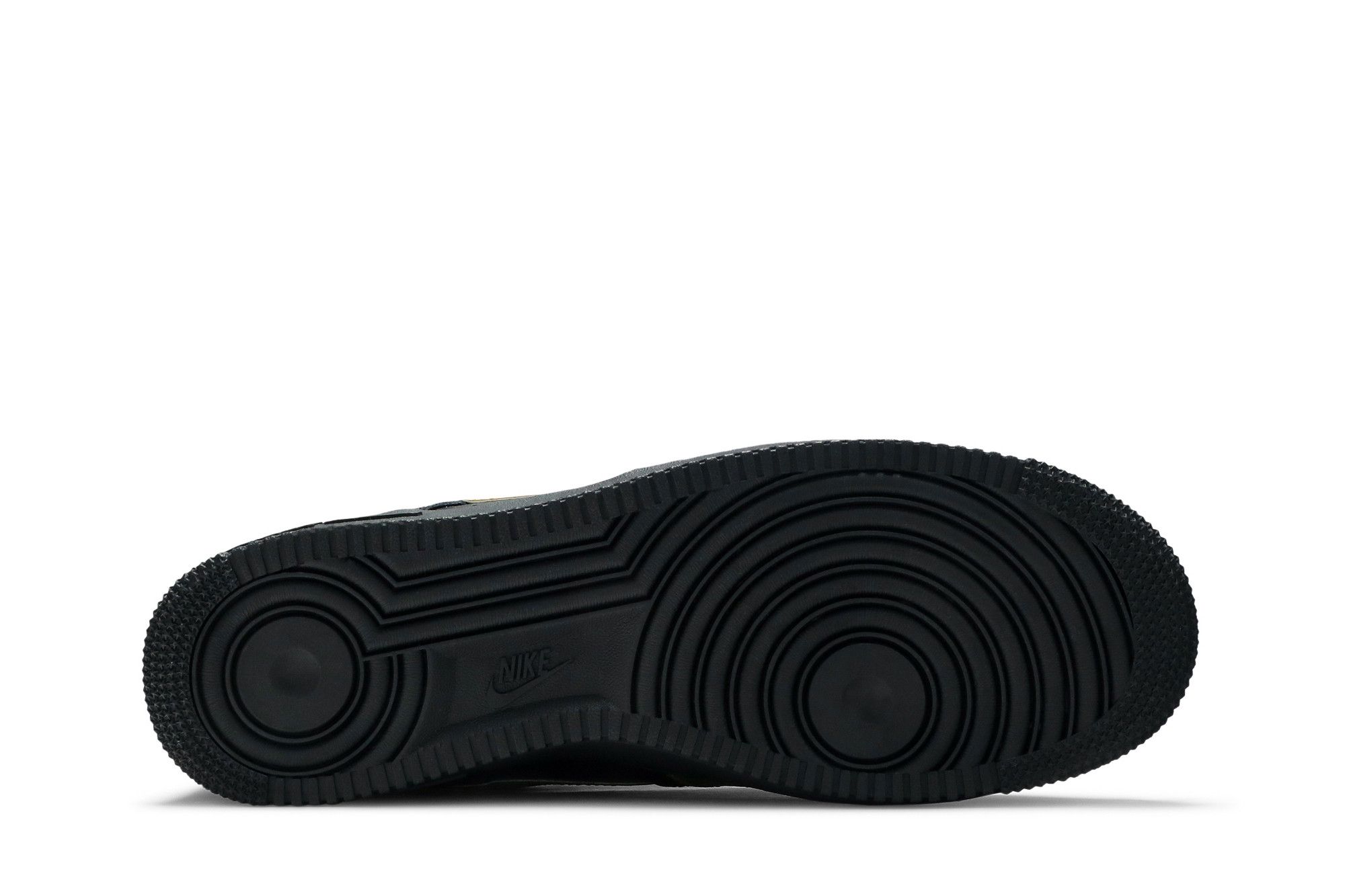 nike air force 1 misplaced swoosh black