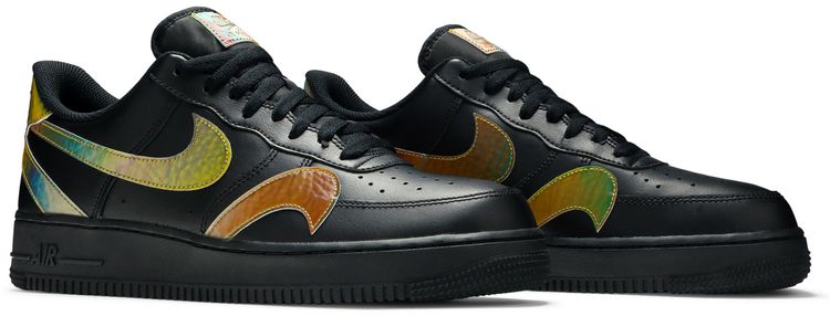 Nike Air Force 1 Low Misplaced Swoosh   Black