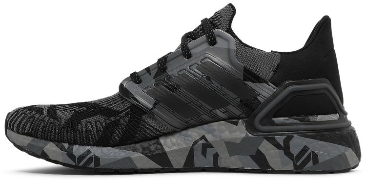 Adidas UltraBoost 20 Geometric Pack   Core Black Grey