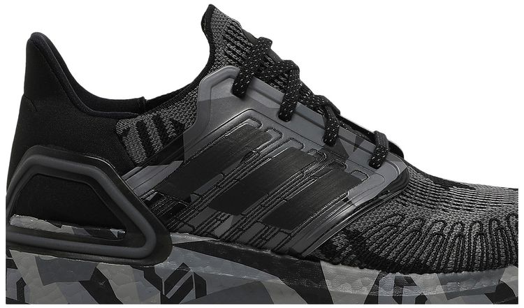 Adidas UltraBoost 20 Geometric Pack   Core Black Grey