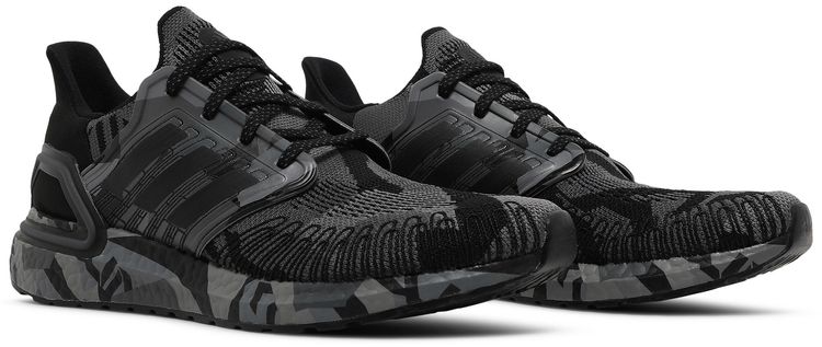 Adidas UltraBoost 20 Geometric Pack   Core Black Grey