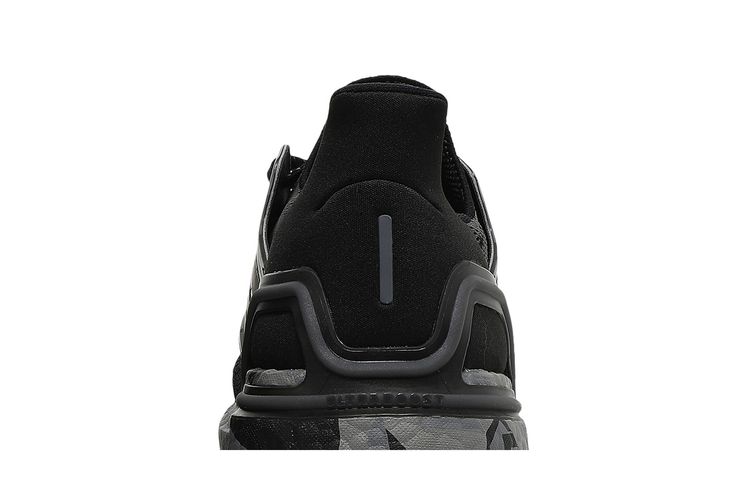 adidas Ultraboost 20 Core Black/Grey Men's Running Shoes, Size: 11