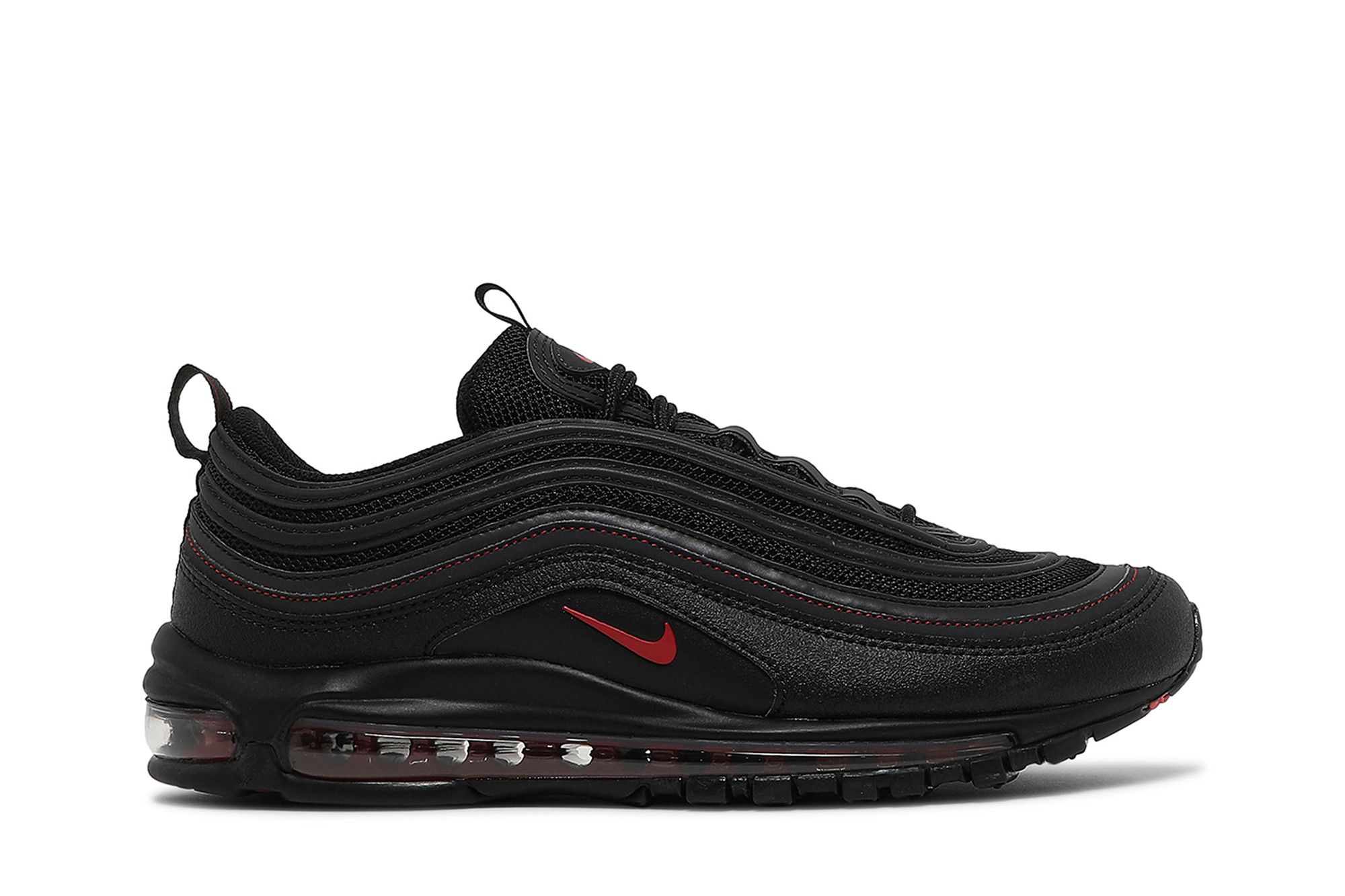 Black n red air max 97 hot sale