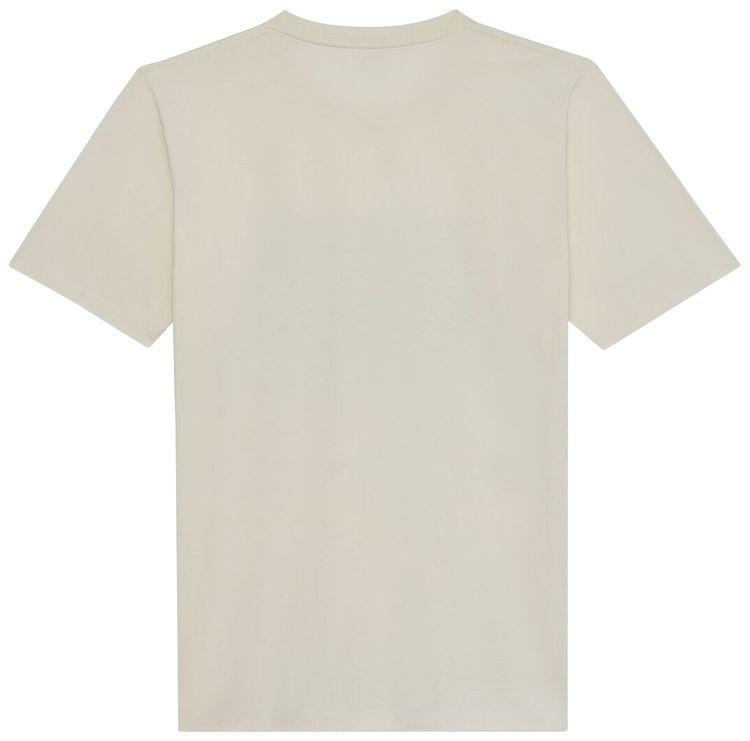 Saint Laurent Graphic Print Surf T Shirt EcruSepia