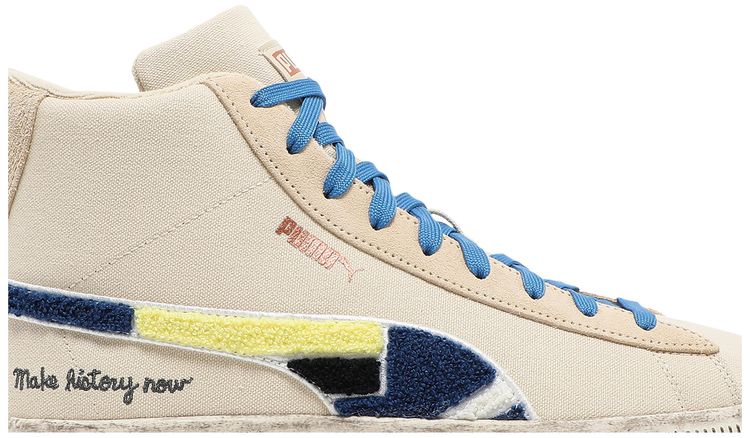 Black Fives x Puma Clyde Mid Creme Brulee