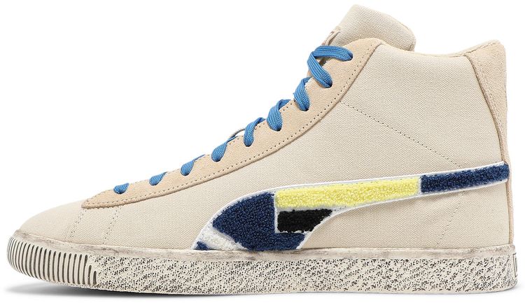 Black Fives x Puma Clyde Mid Creme Brulee