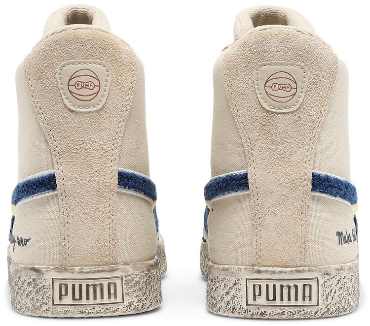 Black Fives x Puma Clyde Mid Creme Brulee