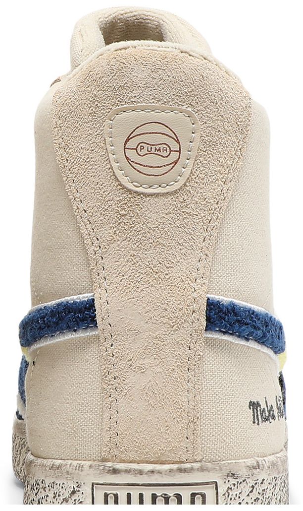 Black Fives x Puma Clyde Mid Creme Brulee