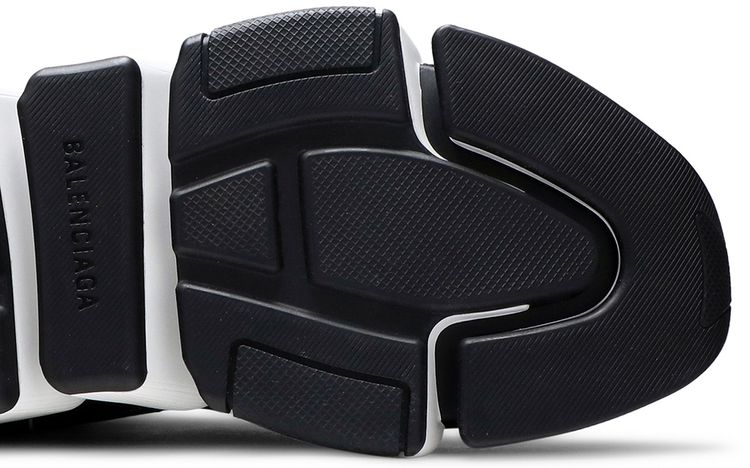 Balenciaga Speed 20 Sneaker Black Logo Licence Printed