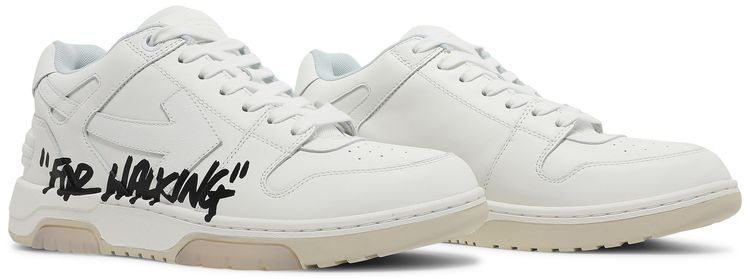 Off White Out of Office Low For Walking   White Black