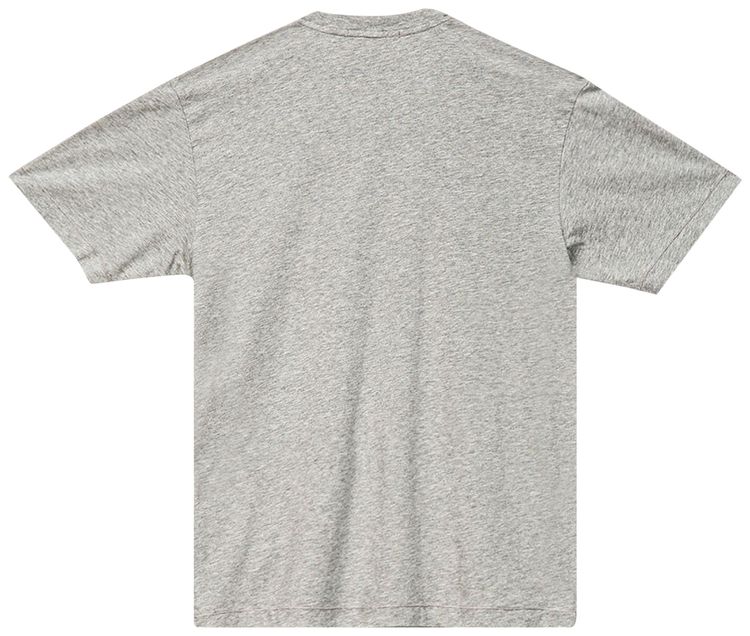 Stone Island Patch Logo T Shirt Melange Grey