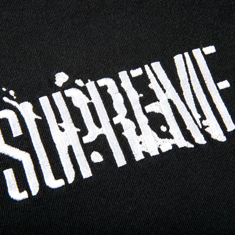 Supreme Splatter Short Sleeve Top Black