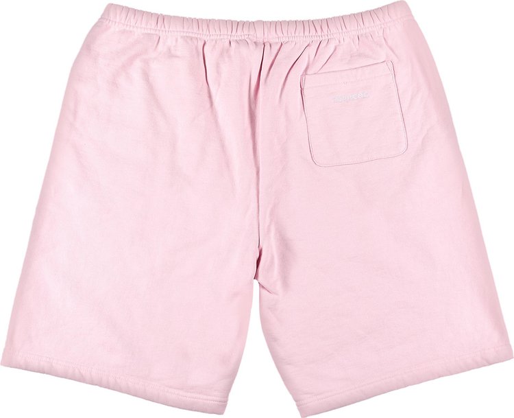 Supreme Embroidered S Sweatshort Light Pink