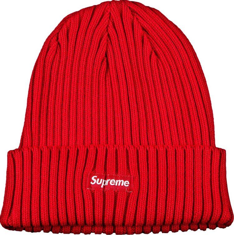 Supreme Overdyed Beanie 'Red'