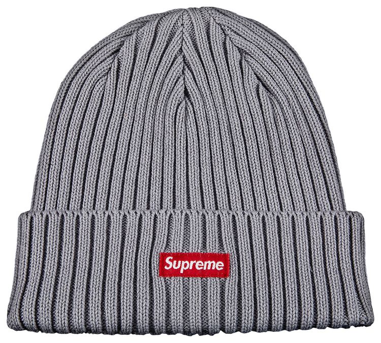 Supreme Overdyed Beanie Grey