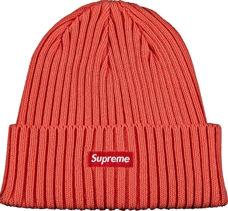 Supreme Overdyed Beanie Coral