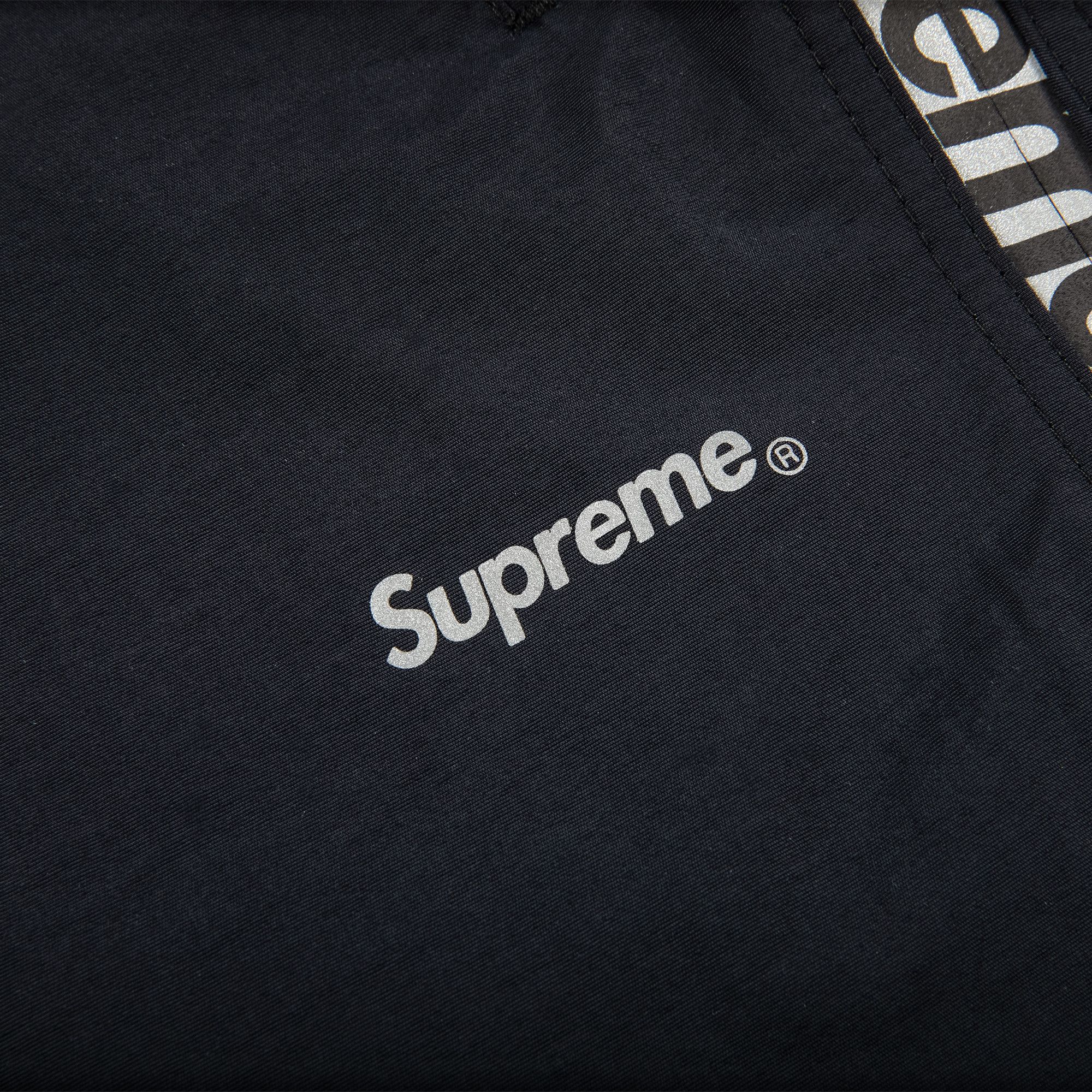 Buy Supreme Reflective Zip Track Pant 'Black' - SS21P24 BLACK | GOAT