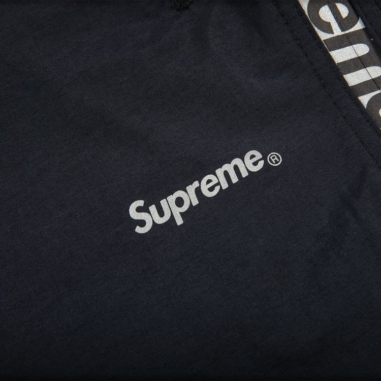 Supreme Reflective Zip Track Pant Black