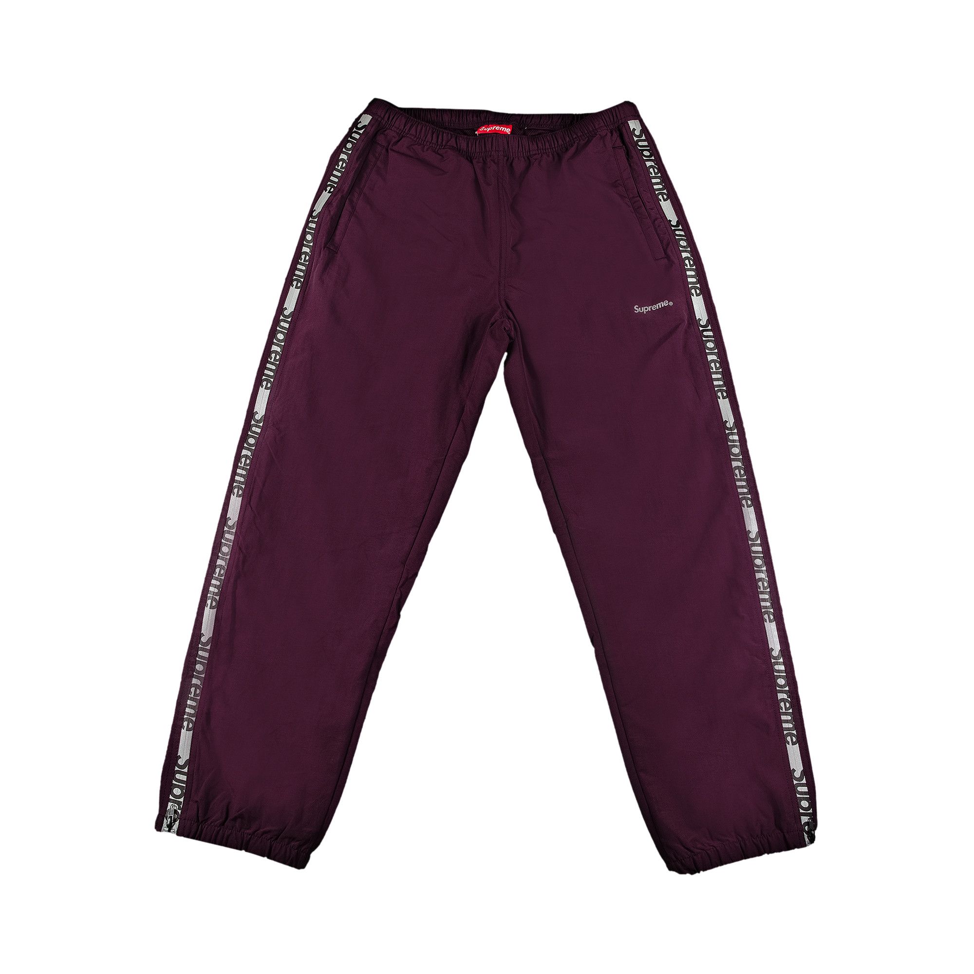 Supreme reflective track pants 2025