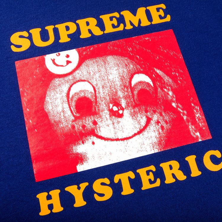 Supreme x Hysteric Glamour Crewneck Dark Royal