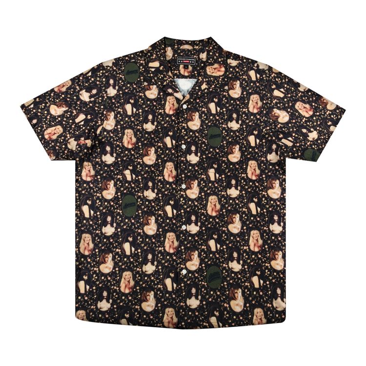 Buy Supreme x Hysteric Glamour Blurred Girls Rayon Short-Sleeve 