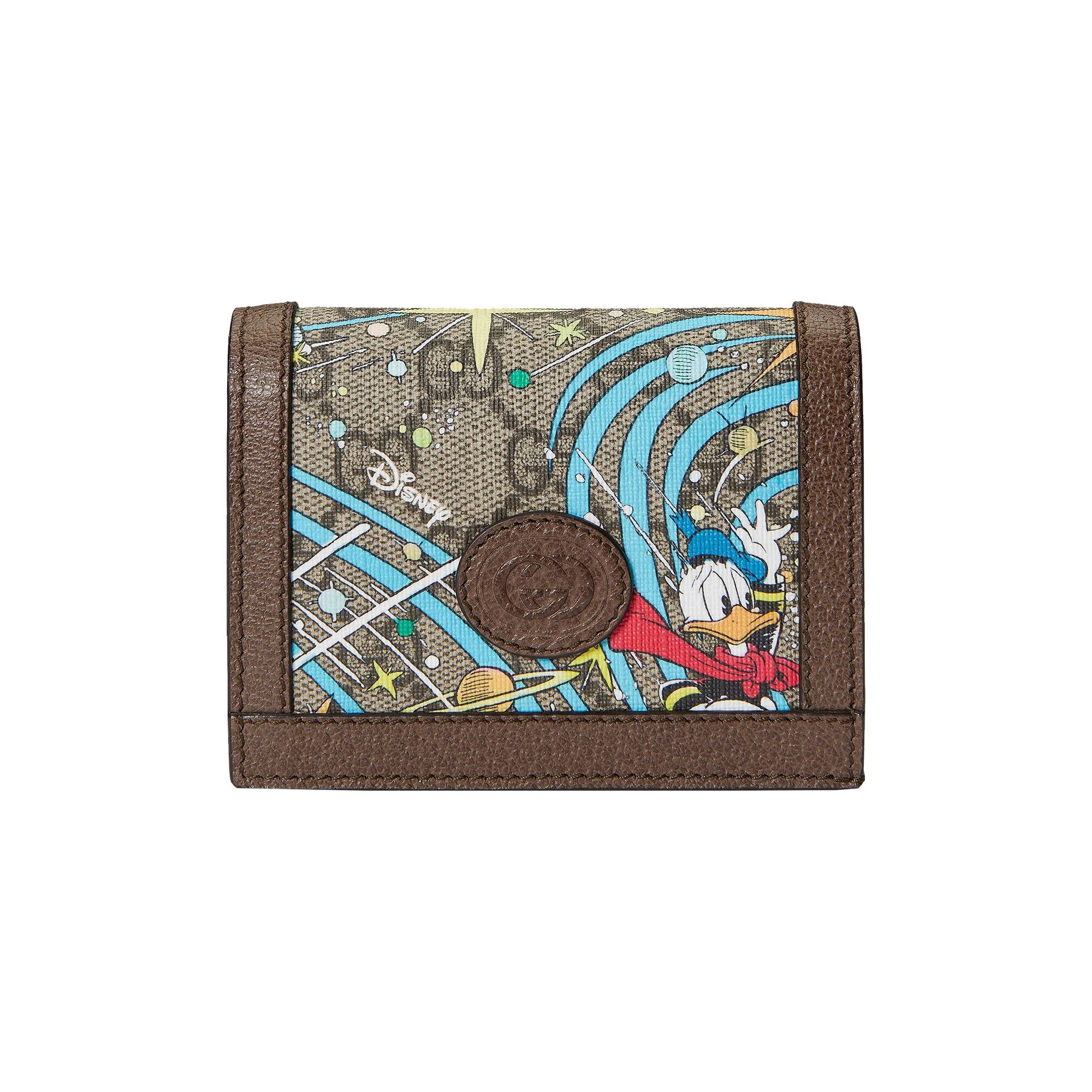 Buy Gucci x Disney Donald Duck Card Case Wallet Beige 648121 2M1AT 8679 GOAT